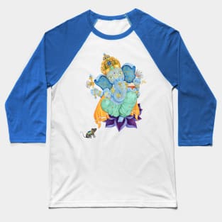 Lord Ganesha - The Obstruction Destroyer Baseball T-Shirt